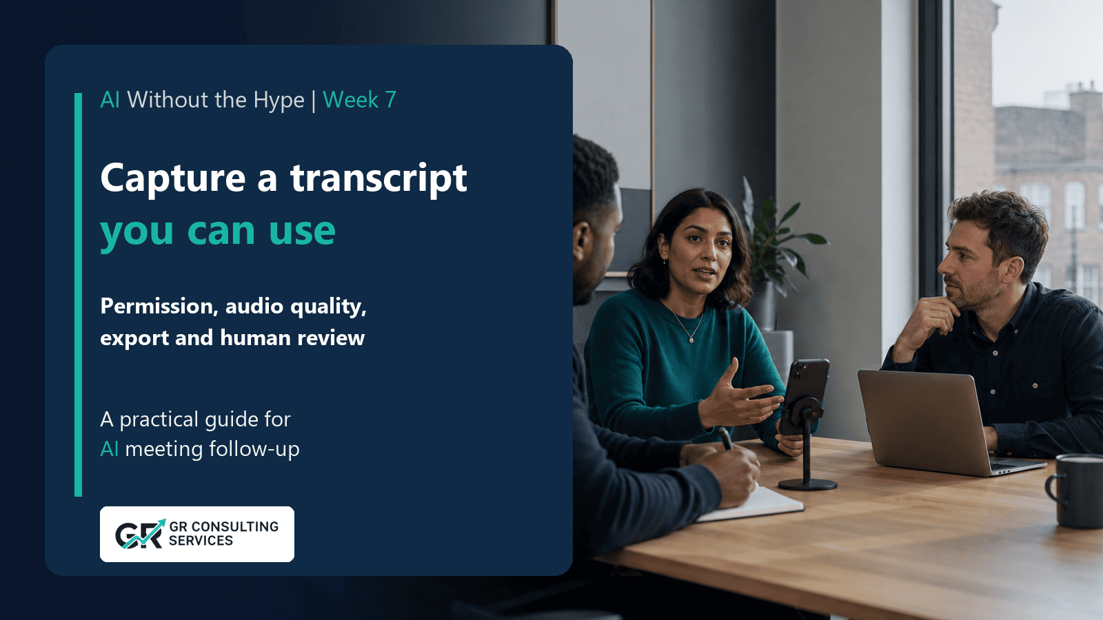 A Practical Guide to Capturing Meeting Transcripts for AI Follow-Up